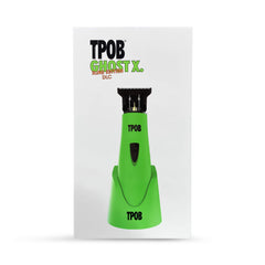 TPOB Ghost X Slime ergonomic handle for comfortable long sessions.