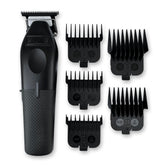 TPOB Play professional barber trimmer in black front view for precise grooming.
