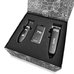 TPOB Slime 2 Black clipper side view highlighting ergonomic grip