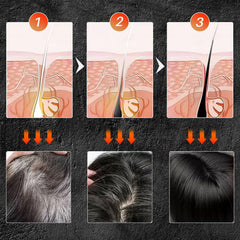 TPTAL Gray Hair Reverse Bar used in shower demonstrates easy daily application.