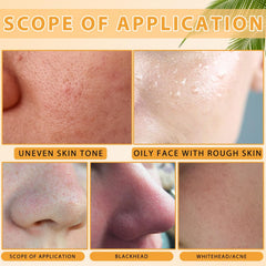TPTAL Turmeric Face Wash with Brush close-up showing soft bristles