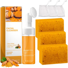TPTAL Turmeric Wash and Care 2-Piece Set displayed as a kit for daily cleansing