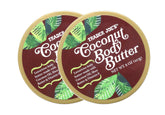 Trader Joe's Coconut Body Butter tub for rich hydration and soft skin