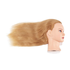 Training Head washing and conditioning demo on 100% human hair.