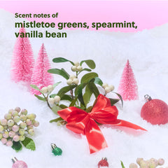 Tree Hut Mistletoe Magic Scrub avocado-oil essence bottle reveals nourishing ingredients for hydrated skin