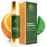 Tree of Life Beauty moisturizer bottle with pump for precise, non-greasy application.