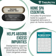 TreeActiv Overnight Cream with bentonite clay and aloe soothing impurities.