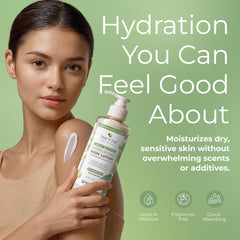 Tree to Tub Body Lotion Texture Swatch shows smooth, non-greasy hydration.