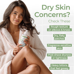 Tree to Tub Unscented Shea Butter Closeup highlights aloe-oatmeal blend for gentle hydration.