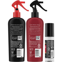 TRESemmé Silk Serum bottle adds shine and smoothness