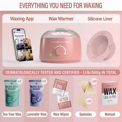 Tress Wellness hard-wax-beads-packs offer variety for customized waxing sessions.