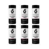Tribal Chimp Hair Styling Powder packaging shows long-lasting matte finish.
