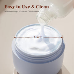 Trimcoo magnetic labels on jars for quick identification on the go