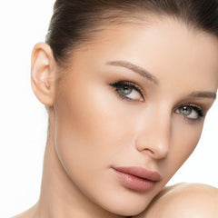 Trish McEvoy Dual Resort Compact close-up showcasing portable dual-level design for travel