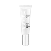 Trish McEvoy Protective Shield Cream bottle close-up for SPF and primed radiance.