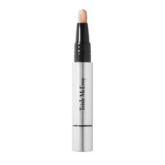 Trish McEvoy Shadow Eraser bottle closeup highlighting a lightweight brightener for under-eye brightness