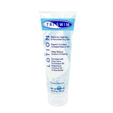 TRISWIM Swim Lotion 8.5oz bottle with pump for easy post-swim moisturizing.