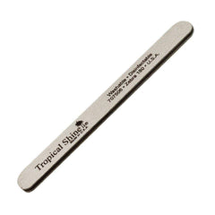 Tropical Shine Zebra Nail File close-up showcasing double-sided 180 grit for smooth shaping