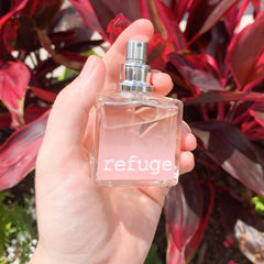 Charlotte Russe Refuge cap shows elegant packaging for premium presentation.