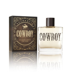 Tru Western Cowboy Cologne bottle closeup shows rugged daily wear scent.