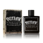 Tru Western Outlaw cologne bottle featuring bergamot lavender balsam for a refreshing morning ritual.