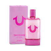 True Religion Fragrance for Women bottle-front view for confident everyday wear.