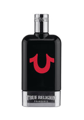 True Religion Men Cologne bottle front highlighting fresh citrus for daytime wear.