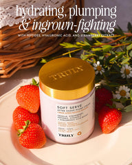 Truly Satin Smooth after shave finish captures a satin-like skin after grooming.