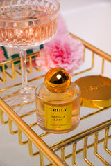 Truly Vanilla Baby bottle side reveals premium packaging for gifting or display.