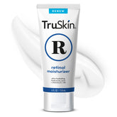 TruSkin Retinol Face Moisturizer bottle close-up highlighting creamy hydration