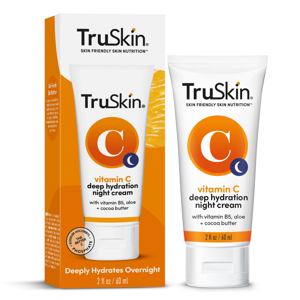 TruSkin Vitamin C Night Cream bottle for a brightening nighttime routine.
