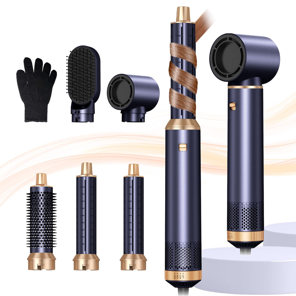 Trylater 5-in-1 hair dryer brush overview for versatile styling options.