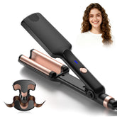 Trylater crimper 30s heat for quick styling on busy mornings.