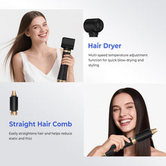 TryLater negative ion technology reduces frizz for smoother shine.
