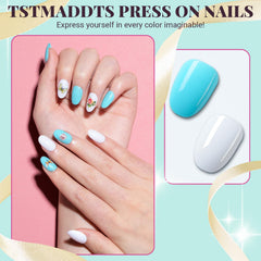 TsMADDTs adhesive nail tabs for clean easy application