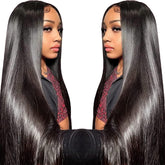 TTSMINS 13x6 lace-front wig closeup shows natural hairline for seamless daily wear.