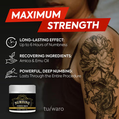 Tuiwaro narrow-tip application enables precise, mess-free use.