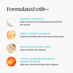 TULA Probiotic extracts nourish the skin barrier in this calming close-up.
