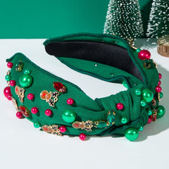 TULOBI headband featuring deer embellishments for playful holiday charm