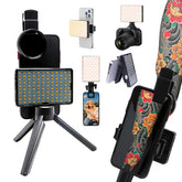 Tumalab Tattoo Light LED panel closeup with 120 beads for precise tattoo illumination