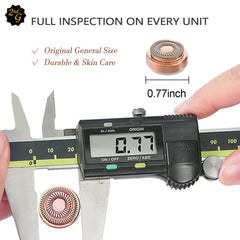 tuokiy replacement heads twist on off design for easy blade refills