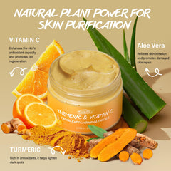 POP MODERN.C walnut-shell powder close-up showing gentle exfoliation for smoother skin