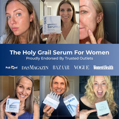 Turmskin Hyaluronic Serum Ampoules pour shot demonstrates controlled hydration.