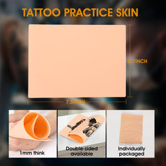 TUXIYA double-sided blank tattoo skin sheet for versatile training