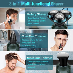 Tuyaguard razor shown for versatile wet and dry daily grooming.