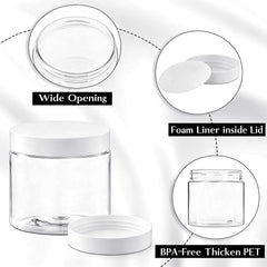 Tuzazo airtight seal 6oz jar keeps products secure during transport.