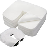Tvvcalk disposable face cradle covers packaged for easy single-use setup and quick turnover.