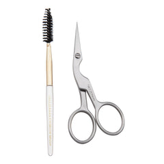 tweezerman brow shaping scissors italian stainless steel for precise trimming