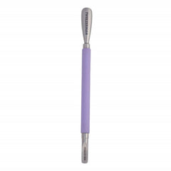 Tweezerman Dual Sided Pushy scoop end gently lifts cuticles for tidy nails.