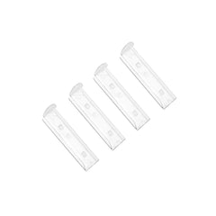 Tweezerman facial razor blades pack-4-count showing replacement blades for precise peach fuzz removal.